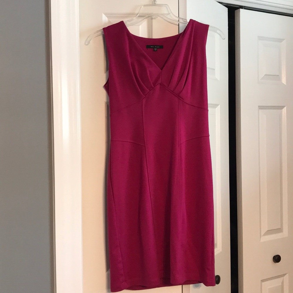 Hot pink dress